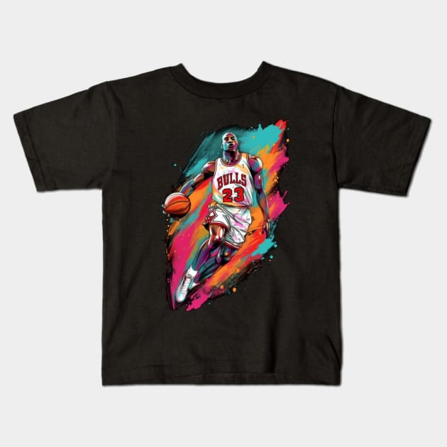 Michael Jordan Kids T-Shirt by Pixy Official